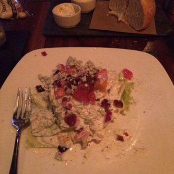 J Gilbert's - Wedge salad with Buttermilk Blue dressing - Seafood Near Me - Des Pers, Missouri J Gilbert's - Wedge salad with Buttermilk Blue dressing - Seafood Near Me - Des Pers, Missouri