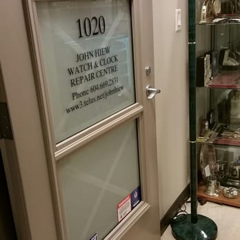 John Hiew Watch & Clock Repair Centre - Good - Watch Repair Near Me - Vancouver, British Columbia John Hiew Watch & Clock Repair Centre - Good - Watch Repair Near Me - Vancouver, British Columbia