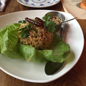 Bida Manda - Crispy lettuce wrap appetizer - Laotian Near Me - Raleigh, North Carolina