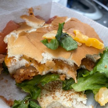 Chick-fil-A - Spicy Chicken Spicy Deluxe Sandwich - Fast Food Near Me - Cerritos, California