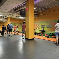 Rockin Jump Ridge Hill - Don't forget the foam pit. You can dual with a friend.