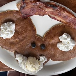 Mickey Mouse pancakes for kids