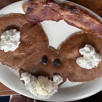 First Awakenings - Mickey Mouse pancakes for kids - Breakfast & Brunch Near Me - Monterey, California
