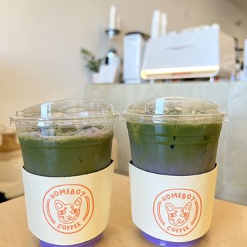 Homeboy Coffee - Ube Matcha Latte - Coffee & Tea Near Me - Artesia, California Homeboy Coffee - Ube Matcha Latte - Coffee & Tea Near Me - Artesia, California