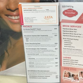 Ulta Beauty - We customized based on your skin types & concerns stop by & talk to our dermalogica Expert! Follow me instagram #emilyesthetics - Cosmetics & Beauty Supply Near Me - Davie, Florida Ulta Beauty - We customized based on your skin types & concerns stop by & talk to our dermalogica Expert! Follow me instagram #emilyesthetics - Cosmetics & Beauty Supply Near Me - Davie, Florida