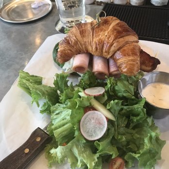 J Riley Distillery - Croissant Club Sandwich. - Distilleries Near Me - Redlands, California