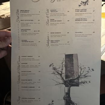 Hayworth - Menu 1 - New American Near Me - Henderson, Nevada