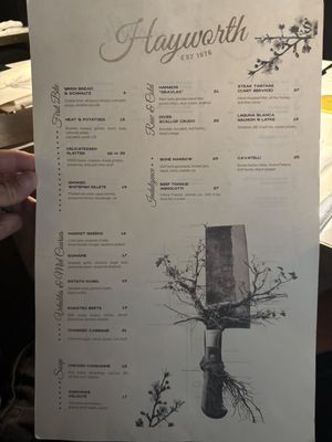 Menu photo 1 Hayworth Henderson, NV Menu photo 1 Hayworth Henderson, NV
