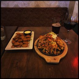 Fried Pickles, Nachos Chicken