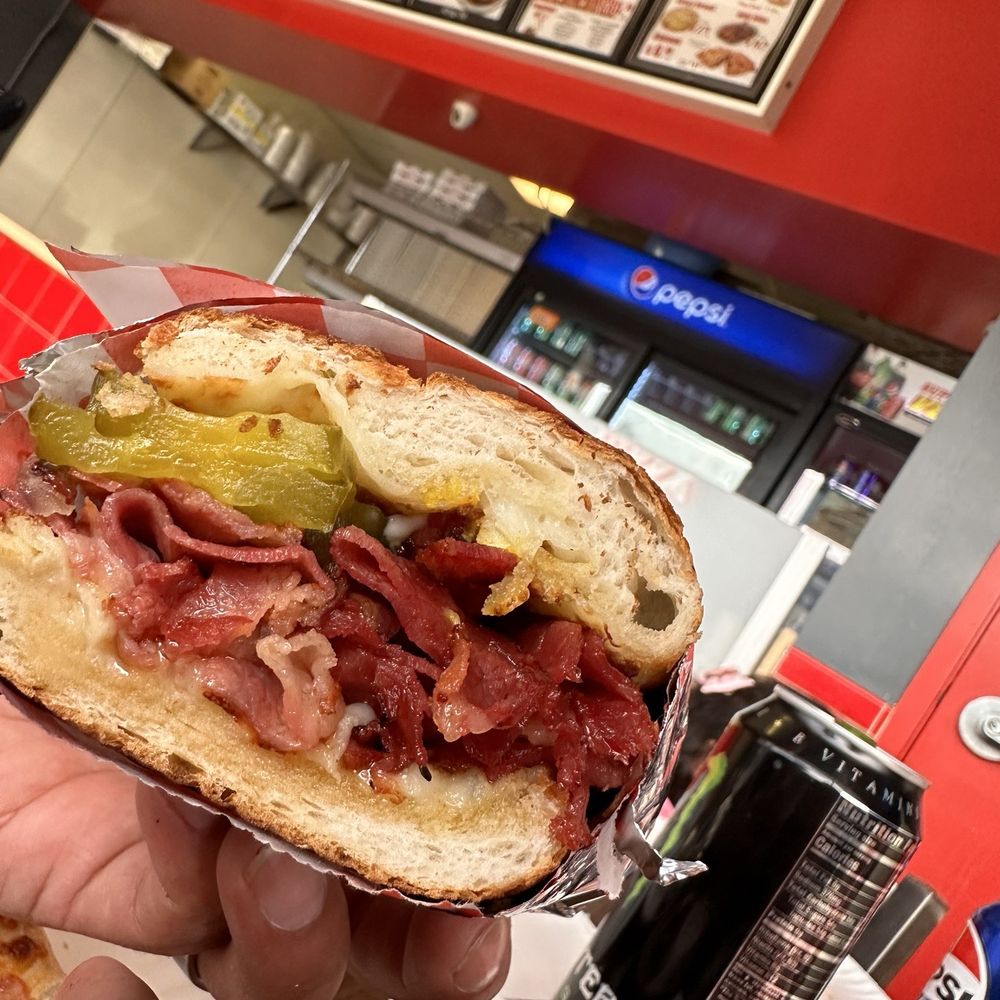 Super Pizza Veloz - Pastrami sandwich - Pizza Near Me - South El Monte, California Super Pizza Veloz - Pastrami sandwich - Pizza Near Me - South El Monte, California