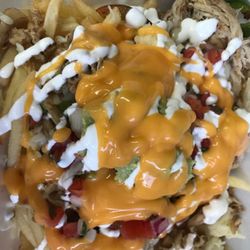 Loaded fries.