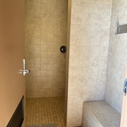 Lake Cascade State Park - Clean shower area
