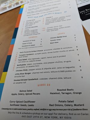 Menu photo 6 Little River New York, NY