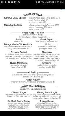 Menu photo 7 Gershys Cafe & Pastry Clearwater, FL