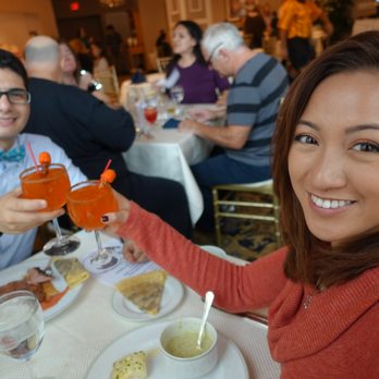 Perona Farms - My boyfriend and me with our pumpkin sangrias! - Venues & Event Spaces Near Me - Andover, New Jersey