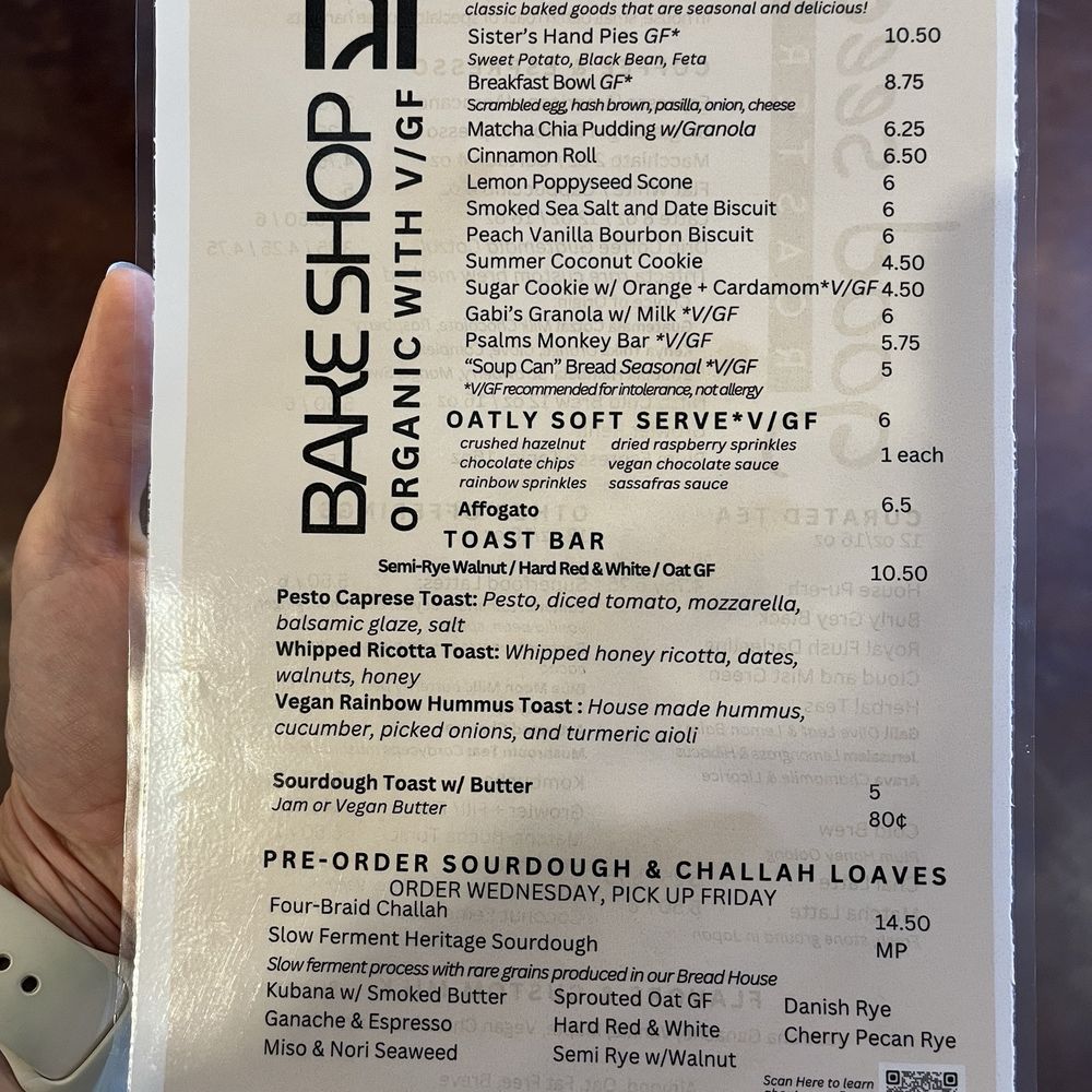 Good Seed Coffee Boutique - Food Menu 8/11/24 - Coffee Roasteries Near Me - Solvang, California