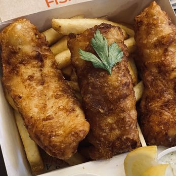 Gordon Ramsay Fish & Chip - 3 - Piece box with regular fries. - Seafood Near Me - Reno, Nevada Gordon Ramsay Fish & Chip - 3 - Piece box with regular fries. - Seafood Near Me - Reno, Nevada