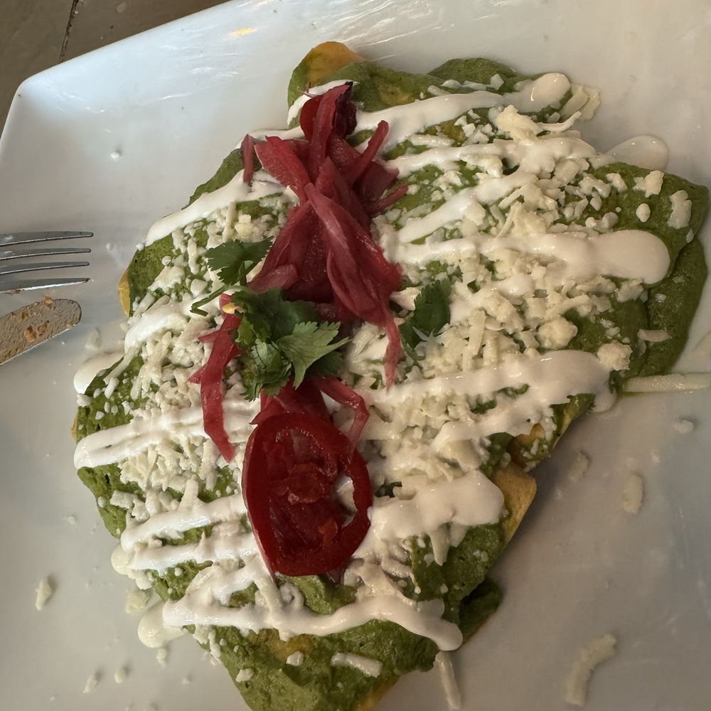 Chicken poblano enchilada Chicken poblano enchilada