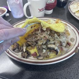 This is The Big Pig Omelette
