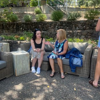 Imagery Estate Winery - Sitting area outside - Wineries Near Me - Glen Ellen, California