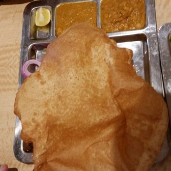 Saravana Bhavan - Huge Batura - Indian Near Me - Edison, New Jersey