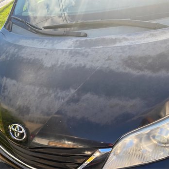 Millennium Toyota - Fogged lights and faded paint job on  hood - Car Dealers Near Me - Hempstead,, New York