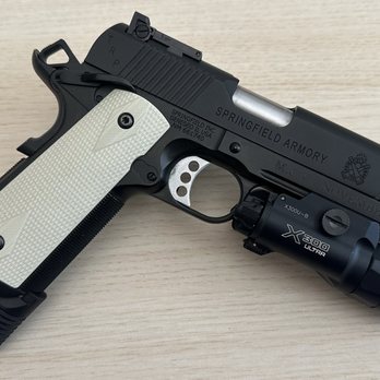 Gun Attic Customs - Wedding date and initials of fiance and I artfully placed on the full rail. - Guns & Ammo Near Me - Roseville, California Gun Attic Customs - Wedding date and initials of fiance and I artfully placed on the full rail. - Guns & Ammo Near Me - Roseville, California