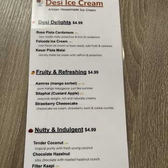 Tiffin Hut - Dessert Menu - Indian Near Me - Herndon, Virginia Tiffin Hut - Dessert Menu - Indian Near Me - Herndon, Virginia