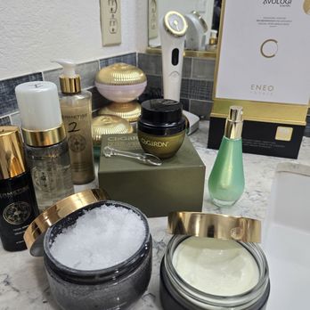 Esthetix Spa - All my yummy skin care products! After just 3 days my skin is feeling super hydrated. - Estheticians Near Me - San Jose, California Esthetix Spa - All my yummy skin care products! After just 3 days my skin is feeling super hydrated. - Estheticians Near Me - San Jose, California