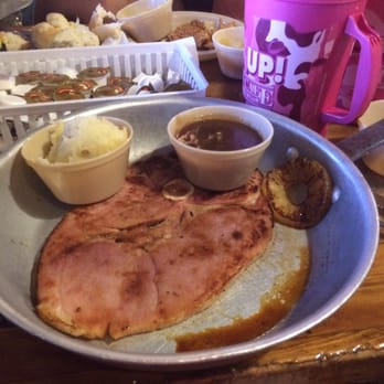 Lambert's Cafe - Country fried ham steak.. Yummy!! - Seafood Near Me - Foley, Alabama Lambert's Cafe - Country fried ham steak.. Yummy!! - Seafood Near Me - Foley, Alabama