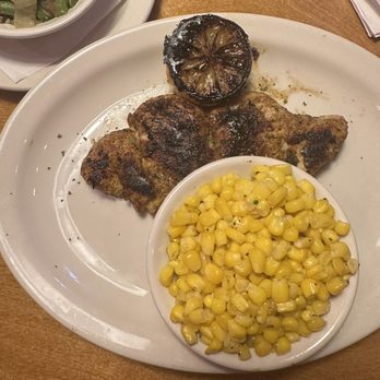 Texas Roadhouse - Herb crusted chicken and buttered corn - Steakhouses Near Me - Missoula, Montana