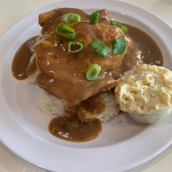 Marianas Grinds - Smothered Pork Chop - Hawaiian Near Me - Jacksonville, Florida Marianas Grinds - Smothered Pork Chop - Hawaiian Near Me - Jacksonville, Florida