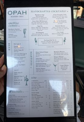 Menu photo 2 OPAH Seafood Grill Aliso Viejo, CA Menu photo 2 OPAH Seafood Grill Aliso Viejo, CA