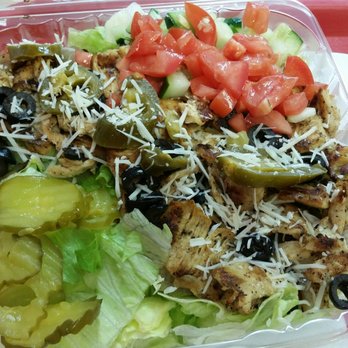 Tamiami Subs - Grilled chicken salad (personalize with your own add ons and dressing) - Cheesesteaks Near Me - Miami, Florida Tamiami Subs - Grilled chicken salad (personalize with your own add ons and dressing) - Cheesesteaks Near Me - Miami, Florida