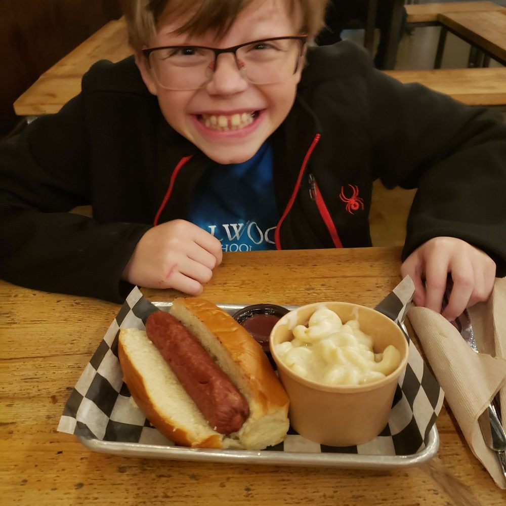 Fest Biergarten - Kids hotdog and mac & cheese. - Beer Gardens Near Me - Midlothian, Virginia Fest Biergarten - Kids hotdog and mac & cheese. - Beer Gardens Near Me - Midlothian, Virginia