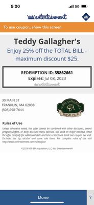 Teddy Gallagher's Irish Pub by null