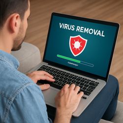 Eazy Computer Repair - "Say goodbye to viruses! Fast, effective PC virus removal to keep your system safe, secure, and running smoothly."