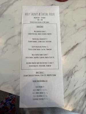 Menu photo 8 Holy Saints Pasadena, CA Menu photo 8 Holy Saints Pasadena, CA