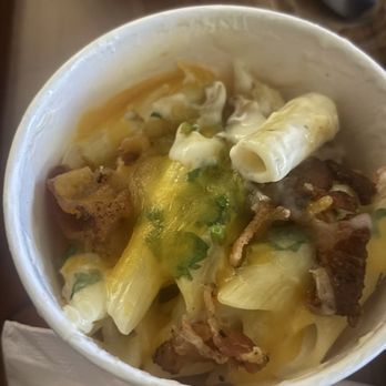 Applebee's Grill + Bar - Loaded Garlic Mashed Potatoes made with penne pasta ???? - American Near Me - Mira Loma, California Applebee's Grill + Bar - Loaded Garlic Mashed Potatoes made with penne pasta ???? - American Near Me - Mira Loma, California