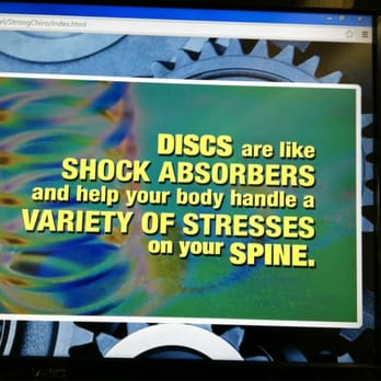 Strong Chiropractic Offices - Shock absorbers.... - Chiropractors Near Me - Neenah, Wisconsin