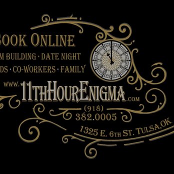 Eleventh Hour Enigma - Here's all you need to know to try Tulsa's newest Escape Room Experience! - Escape Games Near Me - Tulsa, Oklahoma