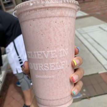 South Block - Pineapple Loco and added protein. It's really good - Juice Bars & Smoothies Near Me - Arlington, Virginia South Block - Pineapple Loco and added protein. It's really good - Juice Bars & Smoothies Near Me - Arlington, Virginia