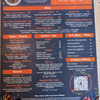 Makana Kava Gastrobar - Food Menu - Gastropubs Near Me - North Miami, Florida Makana Kava Gastrobar - Food Menu - Gastropubs Near Me - North Miami, Florida