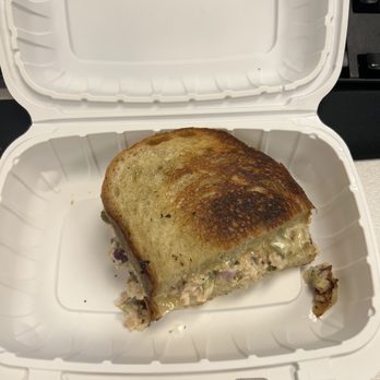 Press & Moka - What I got....half Tuna Melt:( - Coffee & Tea Near Me - Irvine, California Press & Moka - What I got....half Tuna Melt:( - Coffee & Tea Near Me - Irvine, California