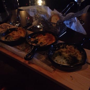 River Mill - Three dip spread soo good! - New American Near Me - Lynbrook, New York