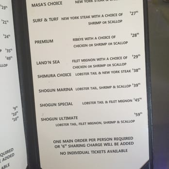 Shogun Palace - Sushi Bars Near Me - Bakersfield, California
