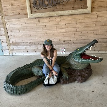 Cajun Encounters Tour Company - they let you pet this one unsupervised - Tours Near Me - Slidell, Louisiana