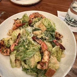 Shrimp Caesar salad Shrimp Caesar salad