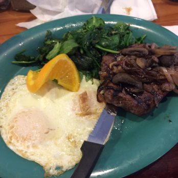 The Potholder Cafe - Cardboard steak - Breakfast & Brunch Near Me - Long Beach, California