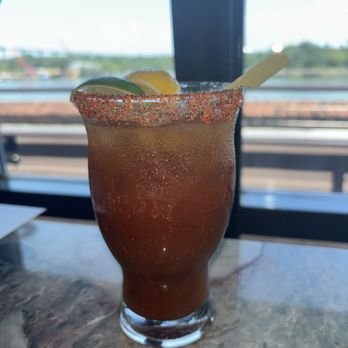 Myrtle & Rose Rooftop Bar - Bloody Maria - Cocktail Bars Near Me - Savannah, Georgia